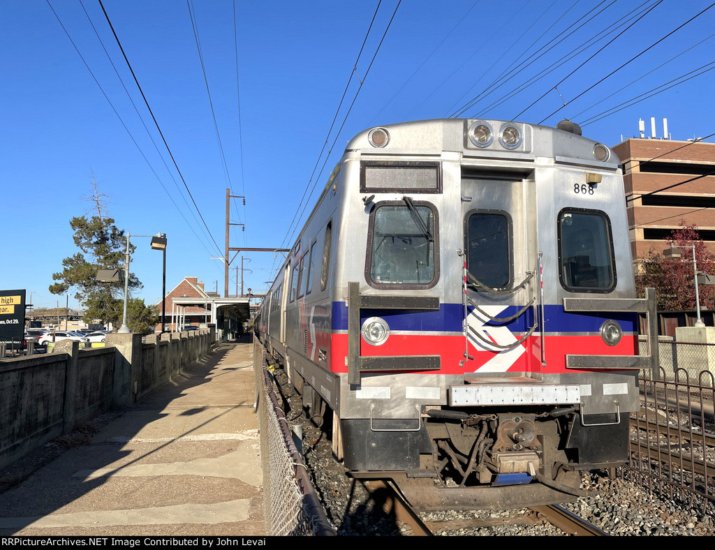 Septa Train # 6251 at the NTC 